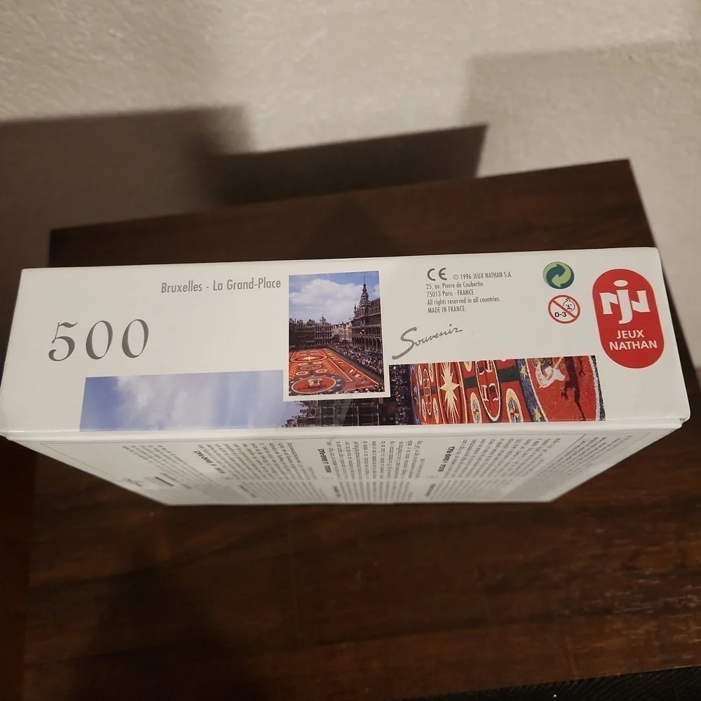 Nathan Brussels La Grand Place 500 Piece Puzzle - Picture 3 of 7